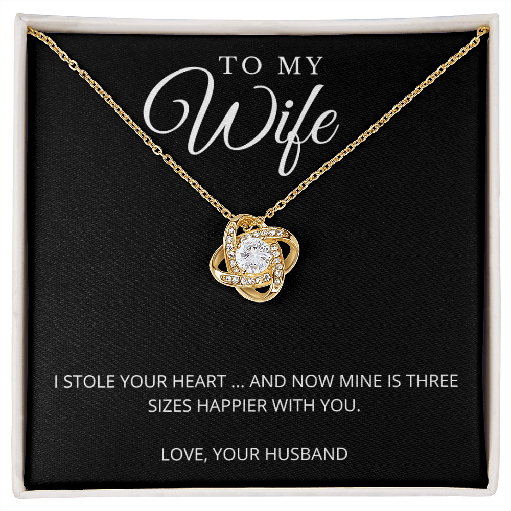 To My Wife | I Stole Your Heart Necklace