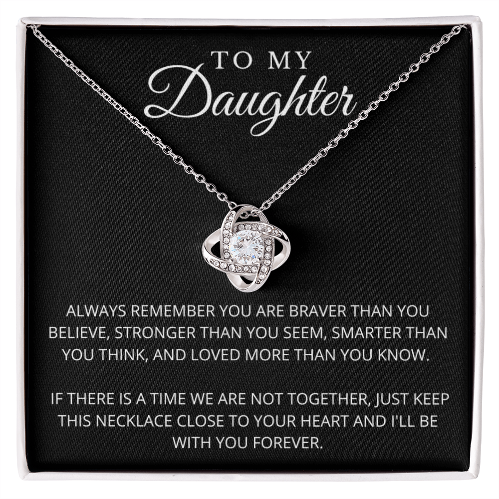 To My Daughter | Always Remember Necklace