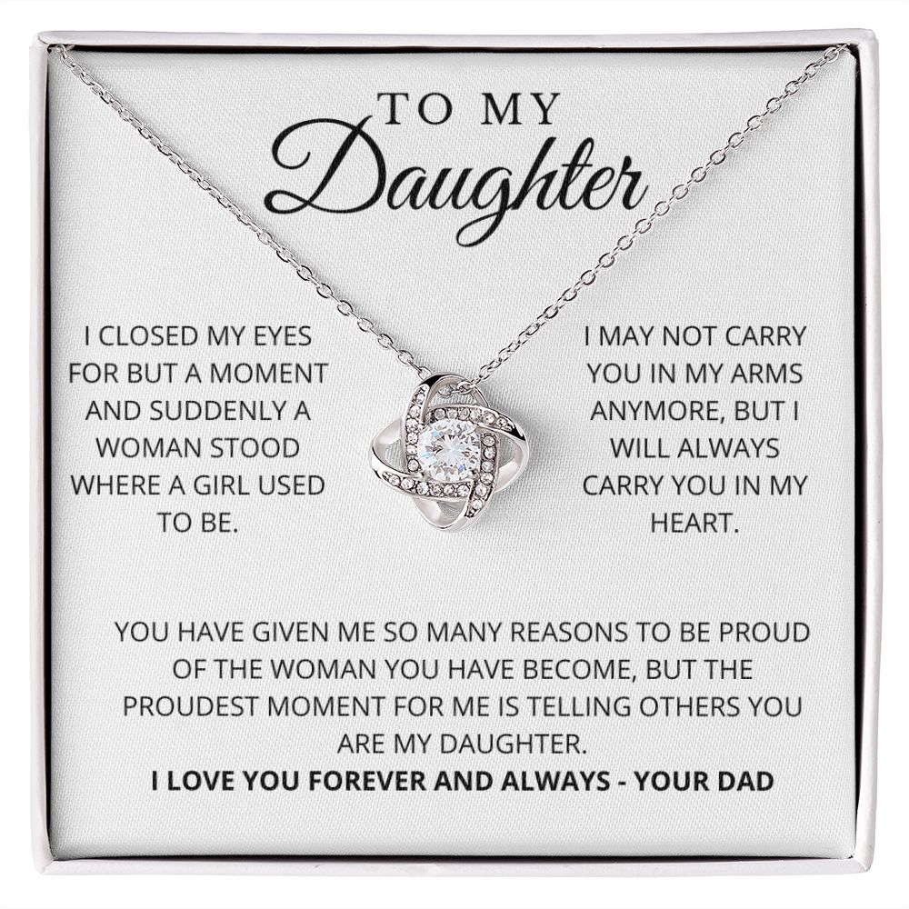To My Daughter | Closed My Eyes | Love Knot
