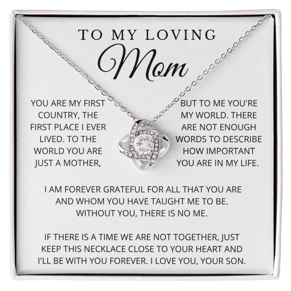 To My Mom | First Place | Love Knot