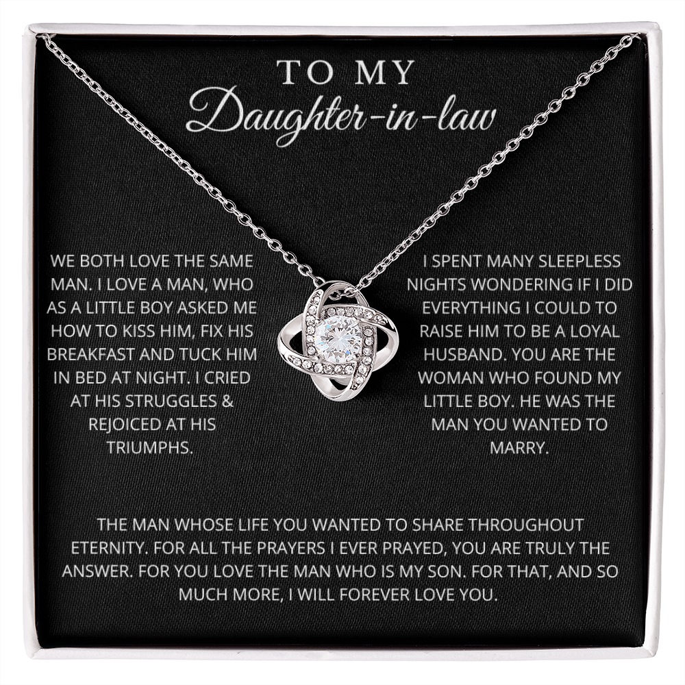 To My Daughter-In-Law | The Same Man Necklace