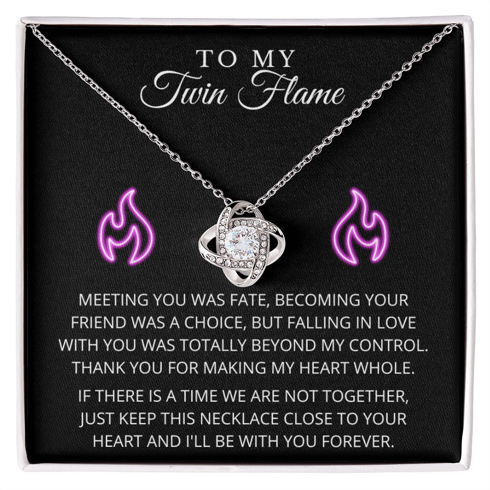 Twin Flame | Beyond My Control Love Knot