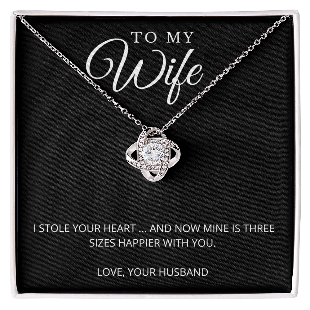 To My Wife | I Stole Your Heart Necklace