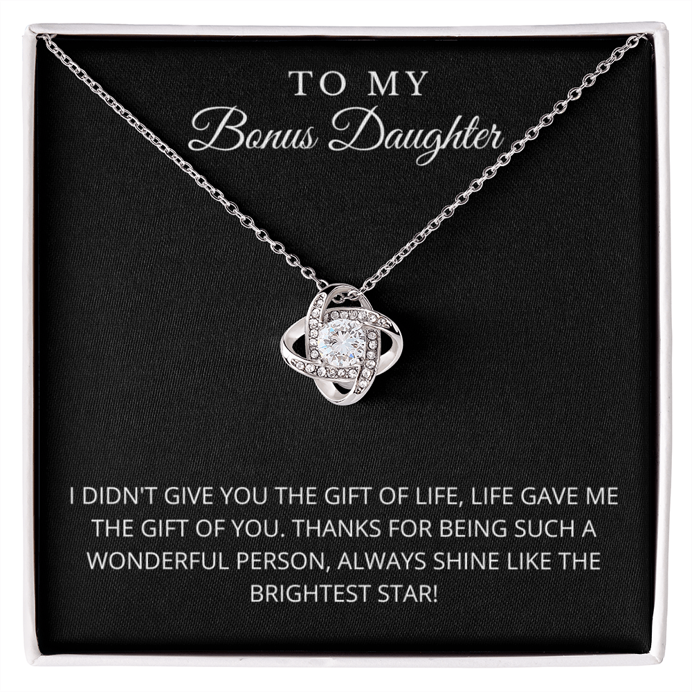 To My Bonus Daughter | Gift Of Life Necklace
