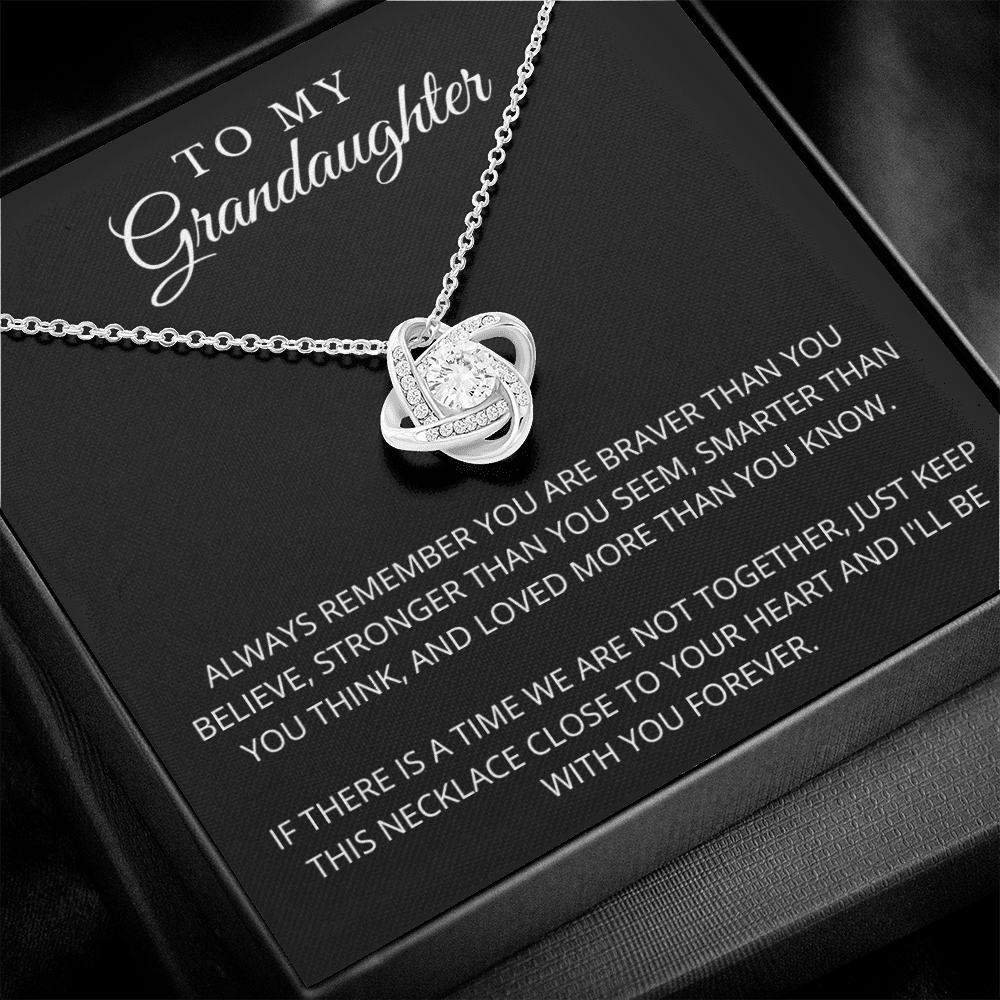 To My Granddaughter | Braver Than You Believe Necklace