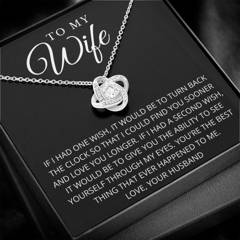 To My Wife | Turn Back The Clock Necklace