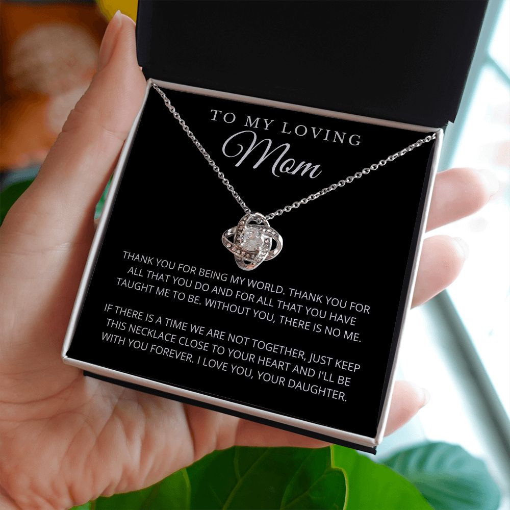 To My Mom | Thank You | Necklace from Daughter