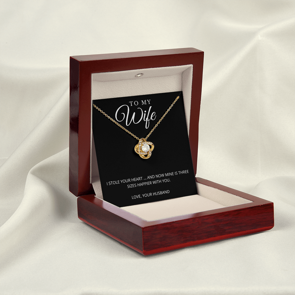 To My Wife | I Stole Your Heart Necklace