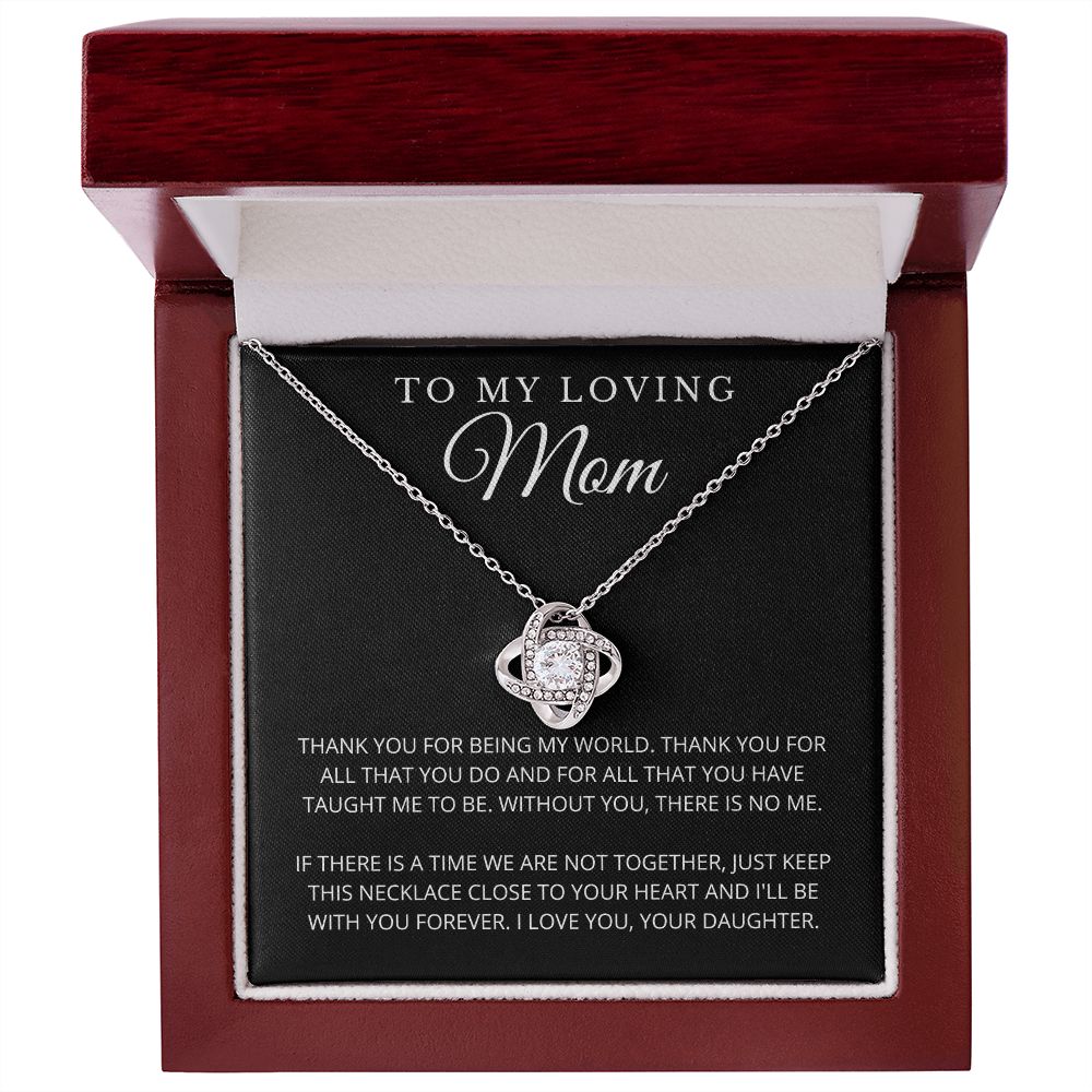 To My Mom | Thank You | Necklace from Daughter