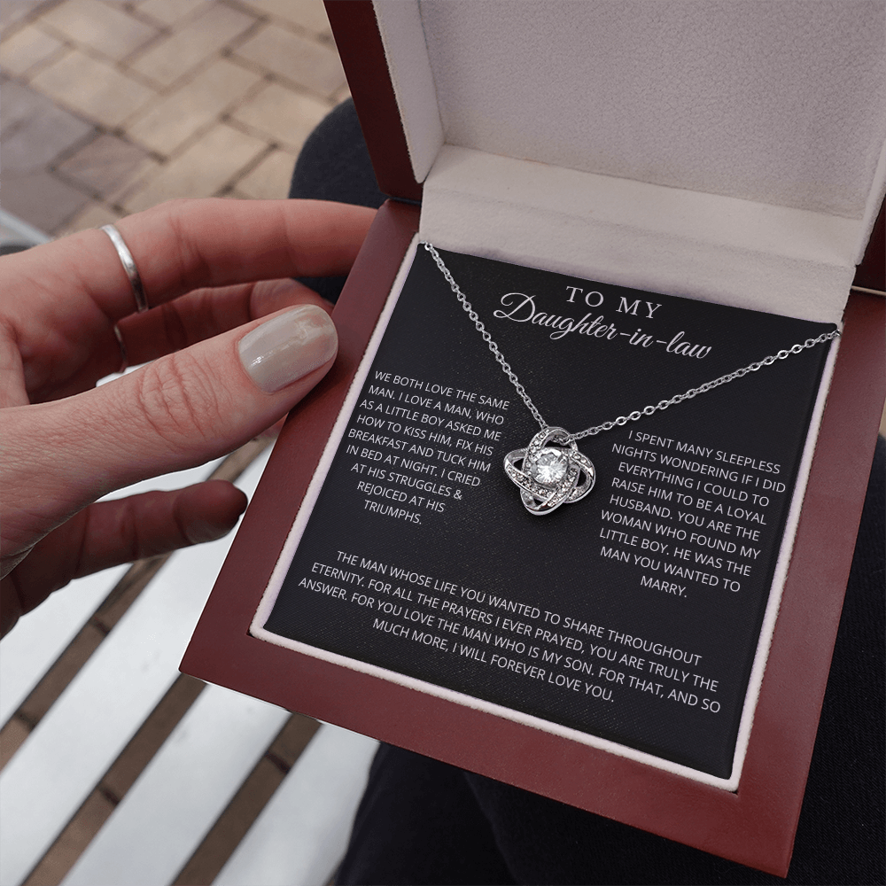 To My Daughter-In-Law | The Same Man Necklace