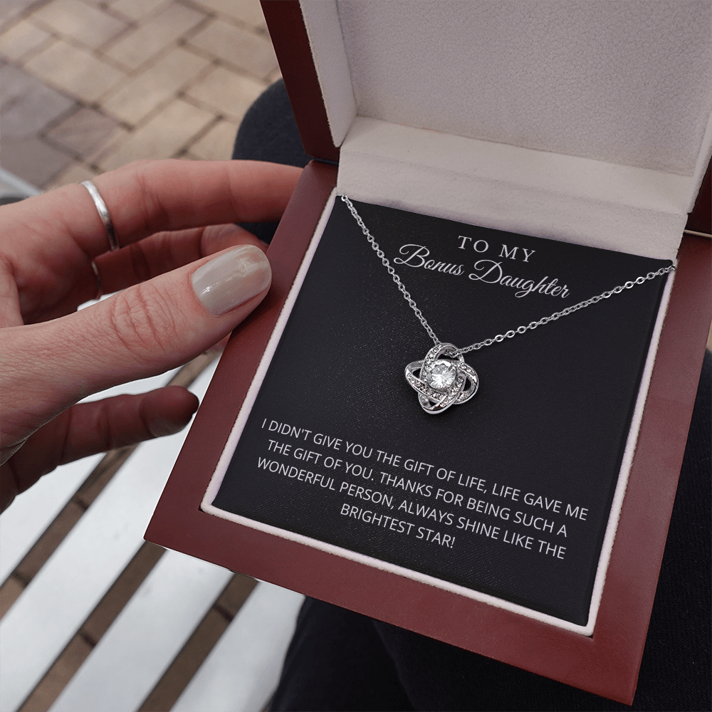 To My Bonus Daughter | Gift Of Life Necklace