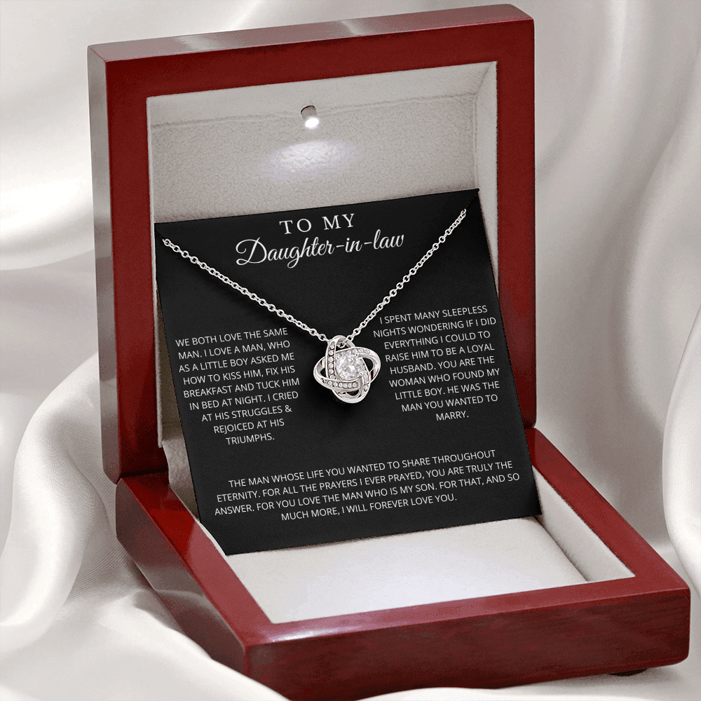To My Daughter-In-Law | The Same Man Necklace