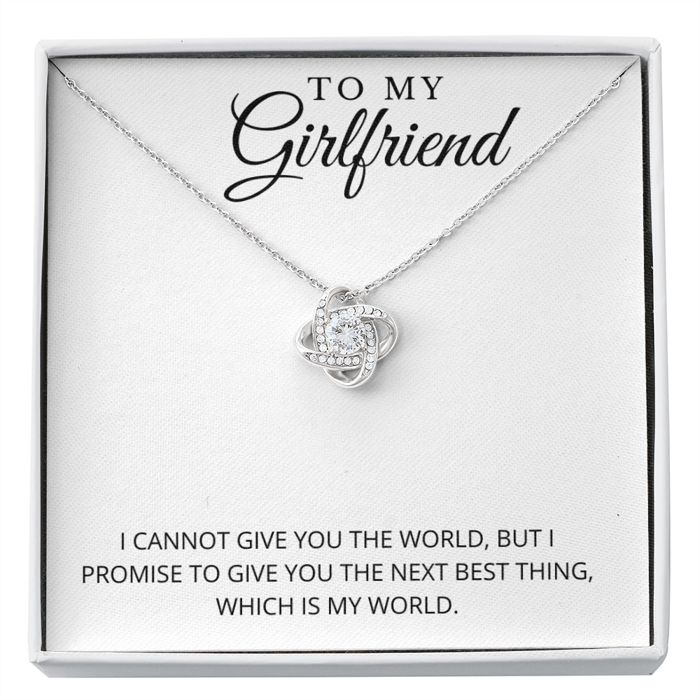 To My Girlfriend | Give You The World Necklace
