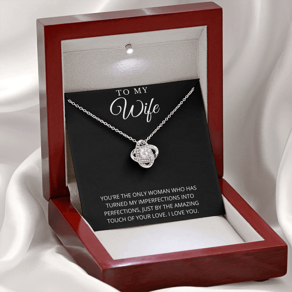 To My Wife | Touch Of Your Love Necklace