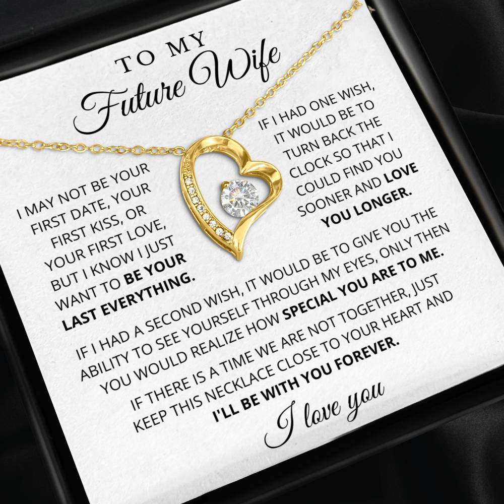 To My Future Wife | Two Wishes | Forever Love Necklace