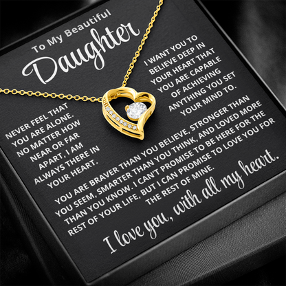 To My Daughter | Never Alone | Forever Love