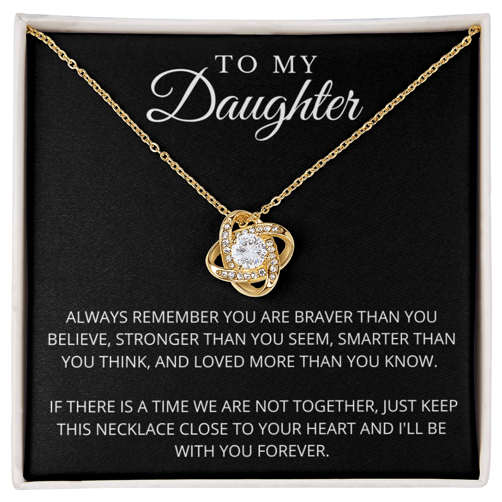 To My Daughter | Always Remember Necklace