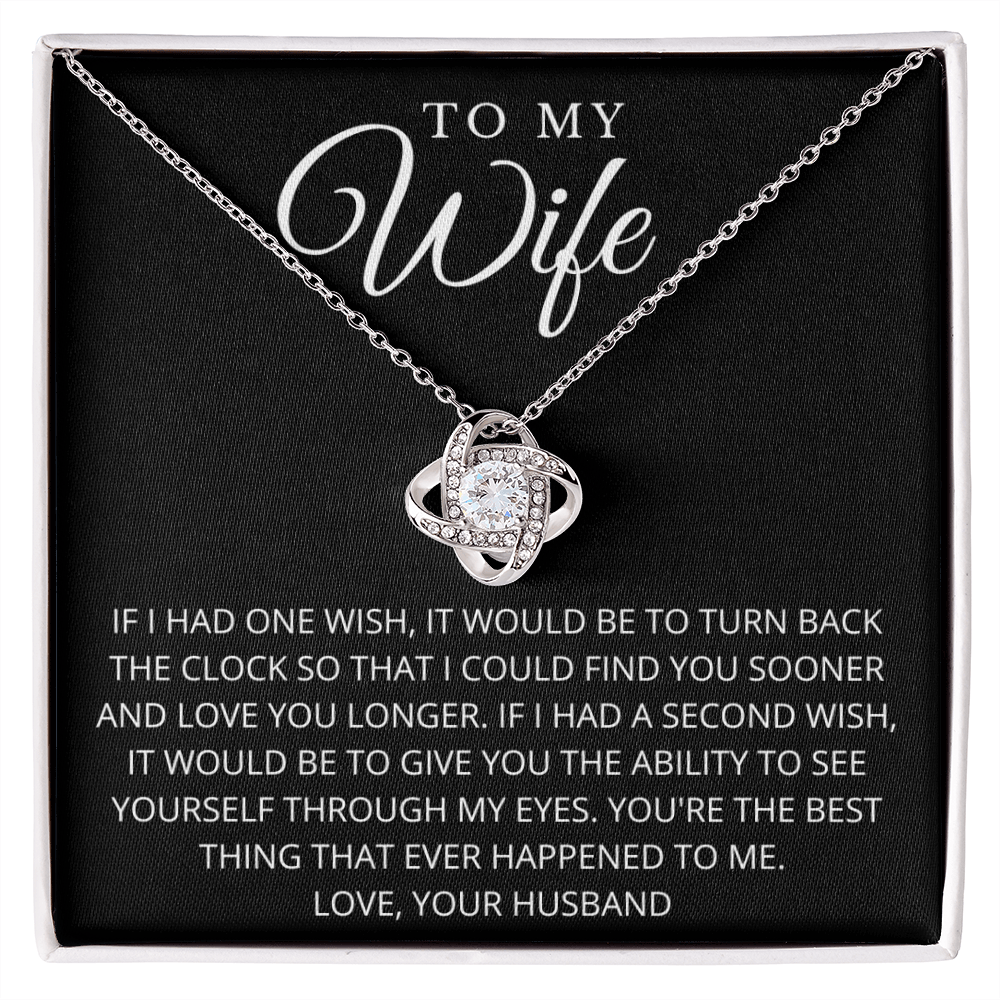To My Wife | Turn Back The Clock Necklace