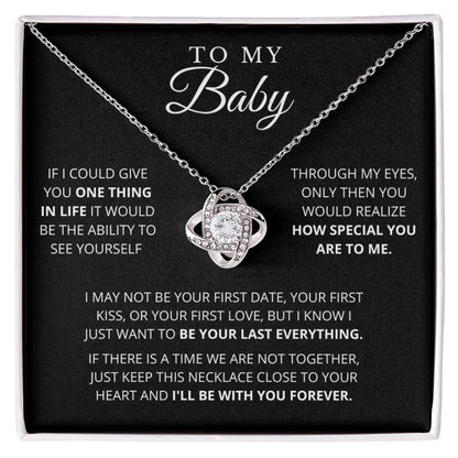 To My Baby | Grateful | Love Knot