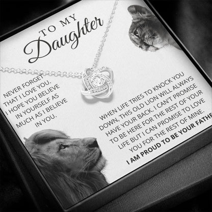 To My Daughter | Never Forget | Love Knot