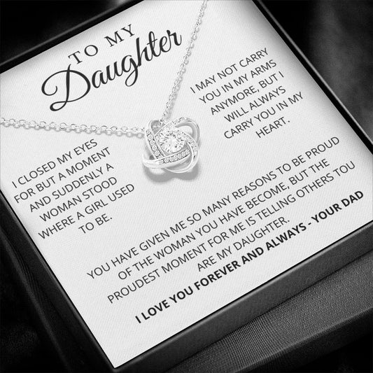 To My Daughter | Closed My Eyes | Love Knot