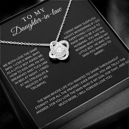To My Daughter-In-Law | The Same Man Necklace