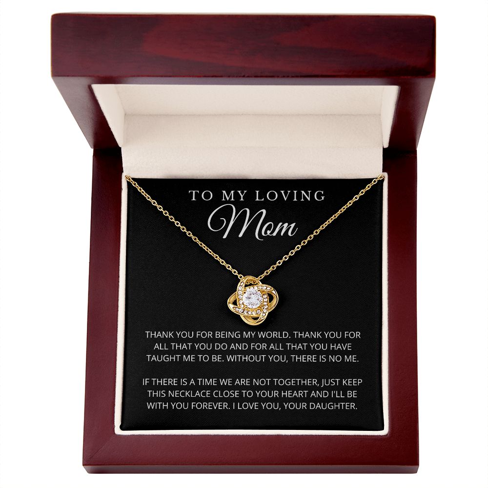 To My Mom | Thank You | Necklace from Daughter