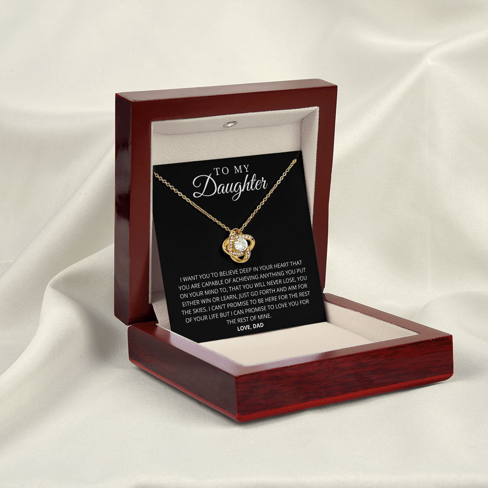 To My Daughter | You Are Capable Necklace