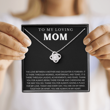 To My Mom | Mother And Daughter | Necklace