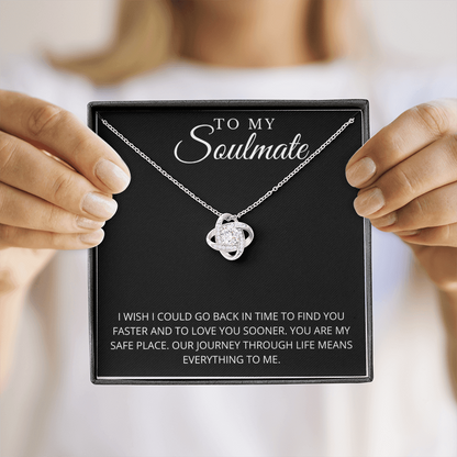 To My Soulmate | Love You Sooner Necklace