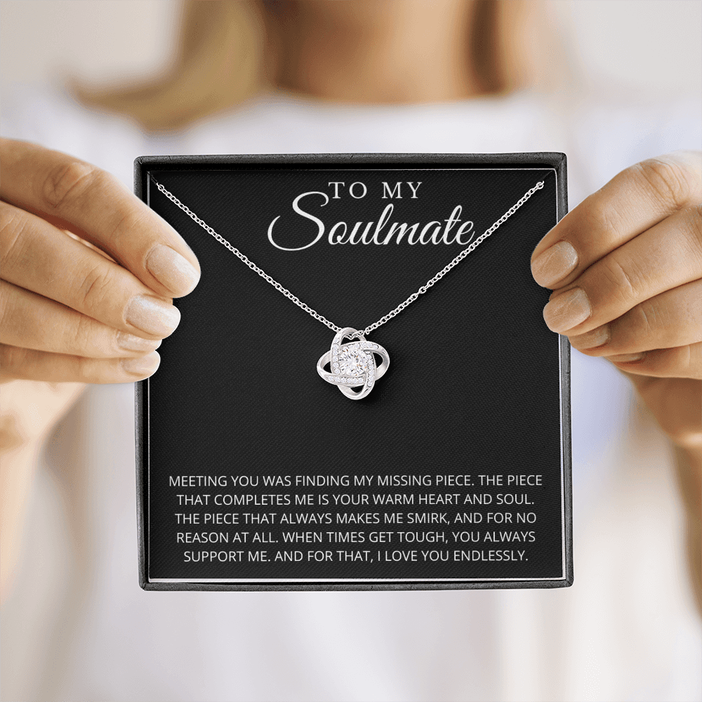 To My Soulmate | My Missing Piece Necklace