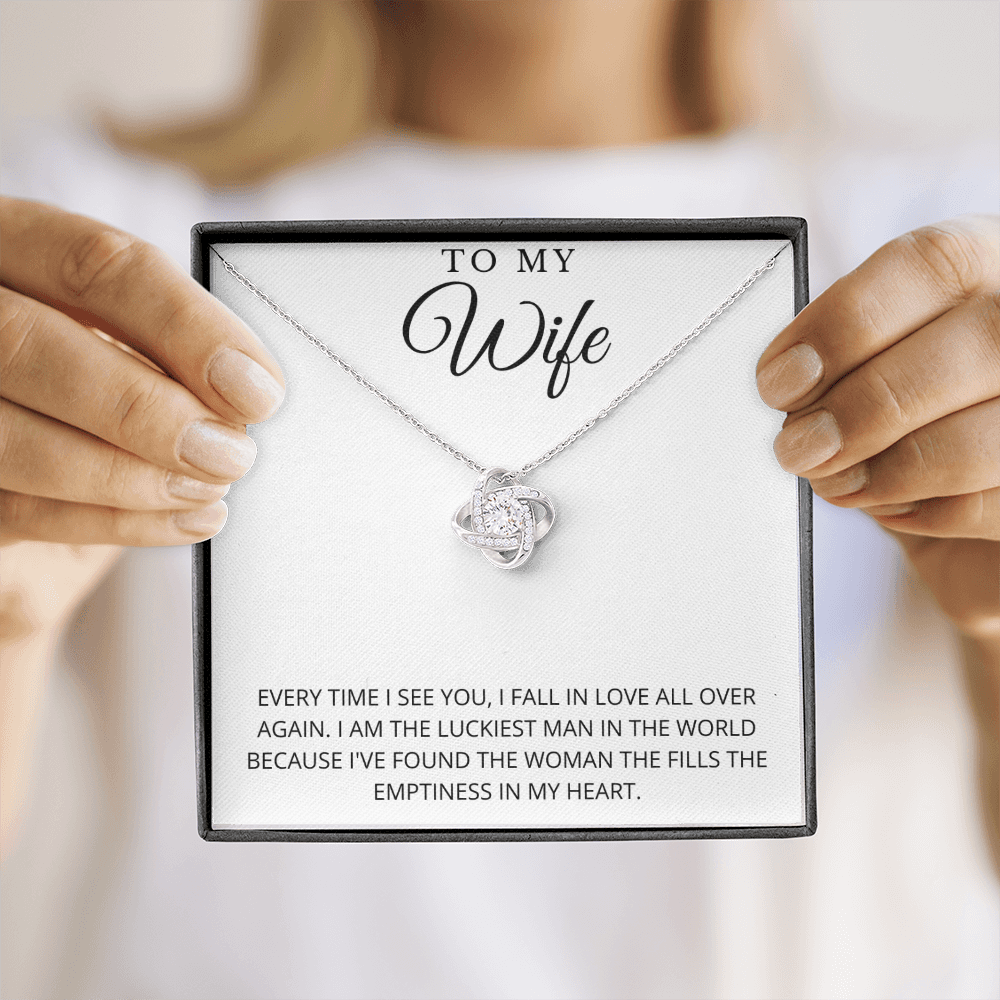 To My Wife | Fall In Love Necklace