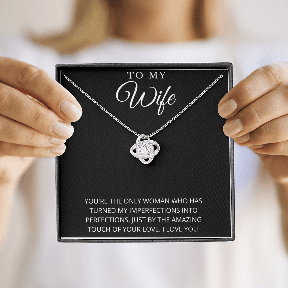To My Wife | Touch Of Your Love Necklace