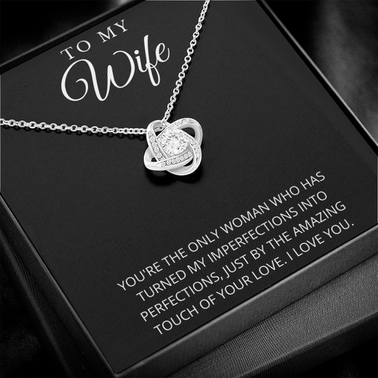 To My Wife | Touch Of Your Love Necklace