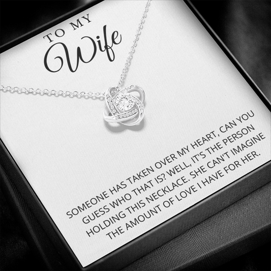 To My Wife | Taken Over My Heart Necklace