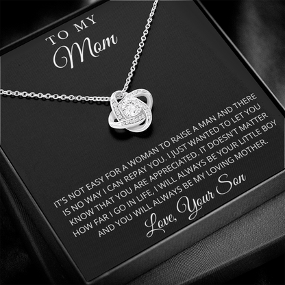 To My Mom | Always Be My Loving Mother | Necklace