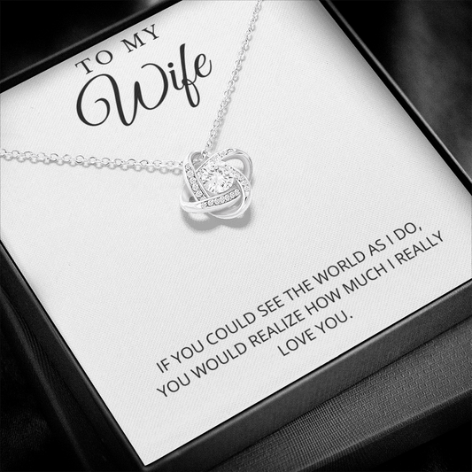 To My Wife | See The World Necklace
