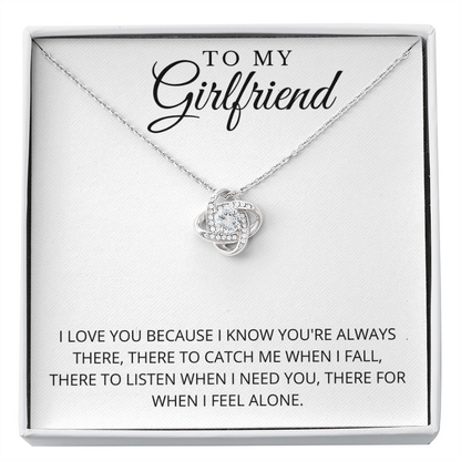 To My Girlfriend | When I Fall Necklace
