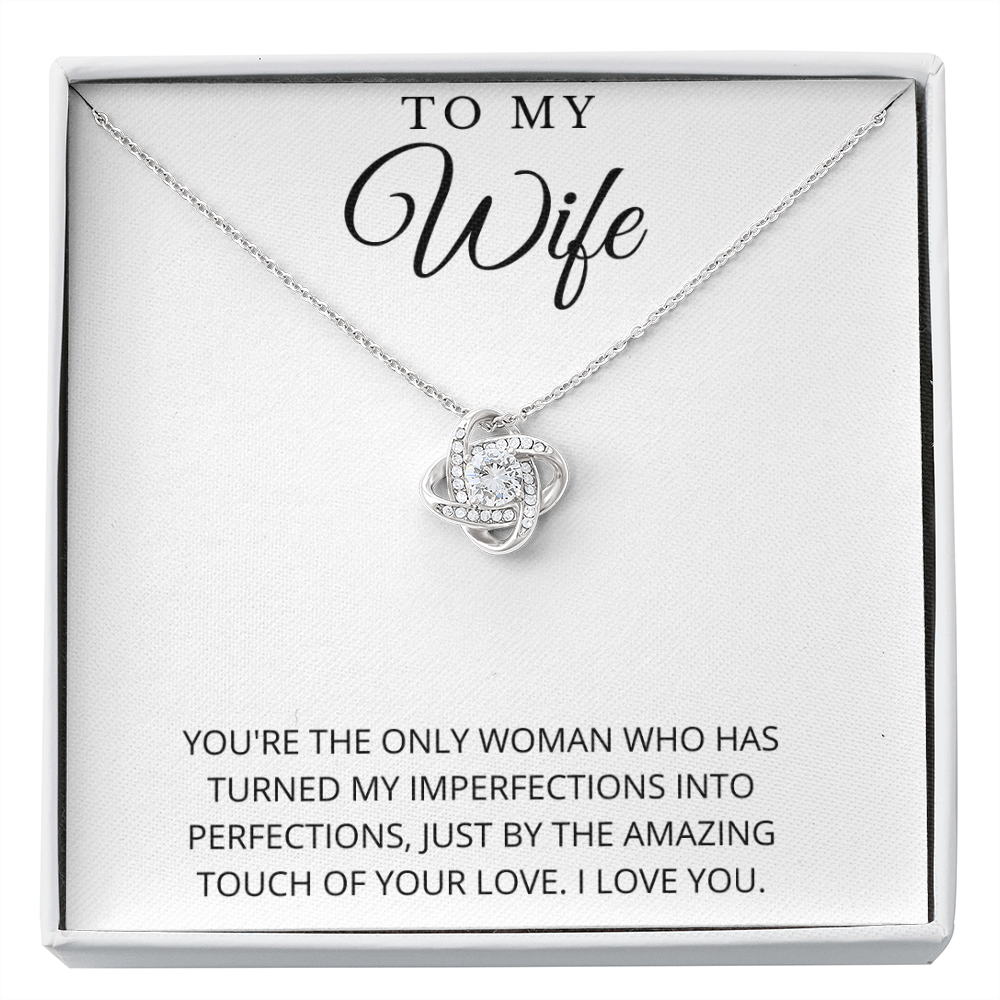 To My Wife | Touch Of Love Necklace