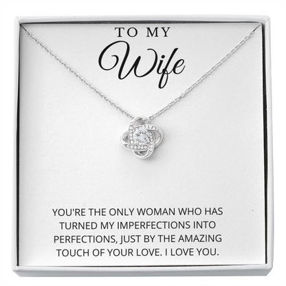 To My Wife | Touch Of Love Necklace