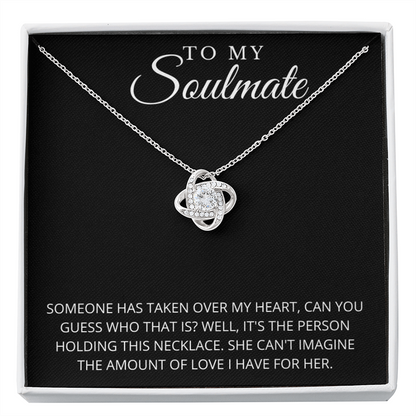 To My Soulmate | Taken Over My Heart Necklace