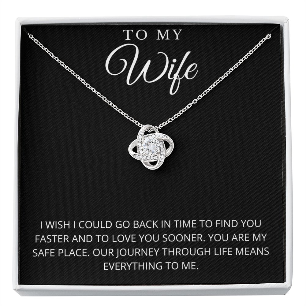 To My Wife | My Safe Place Necklace