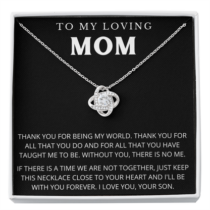 To My Mom | Thank You | Necklace