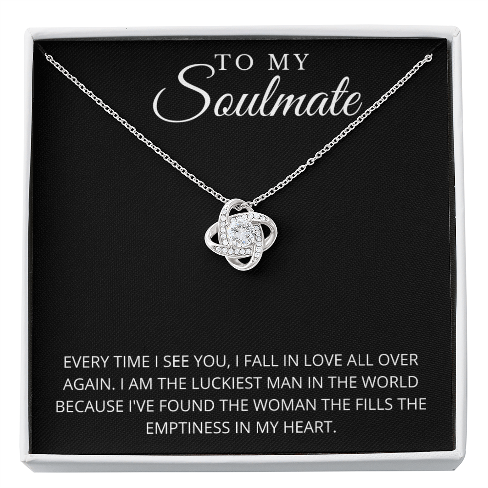 To My Soulmate | Fall In Love Necklace