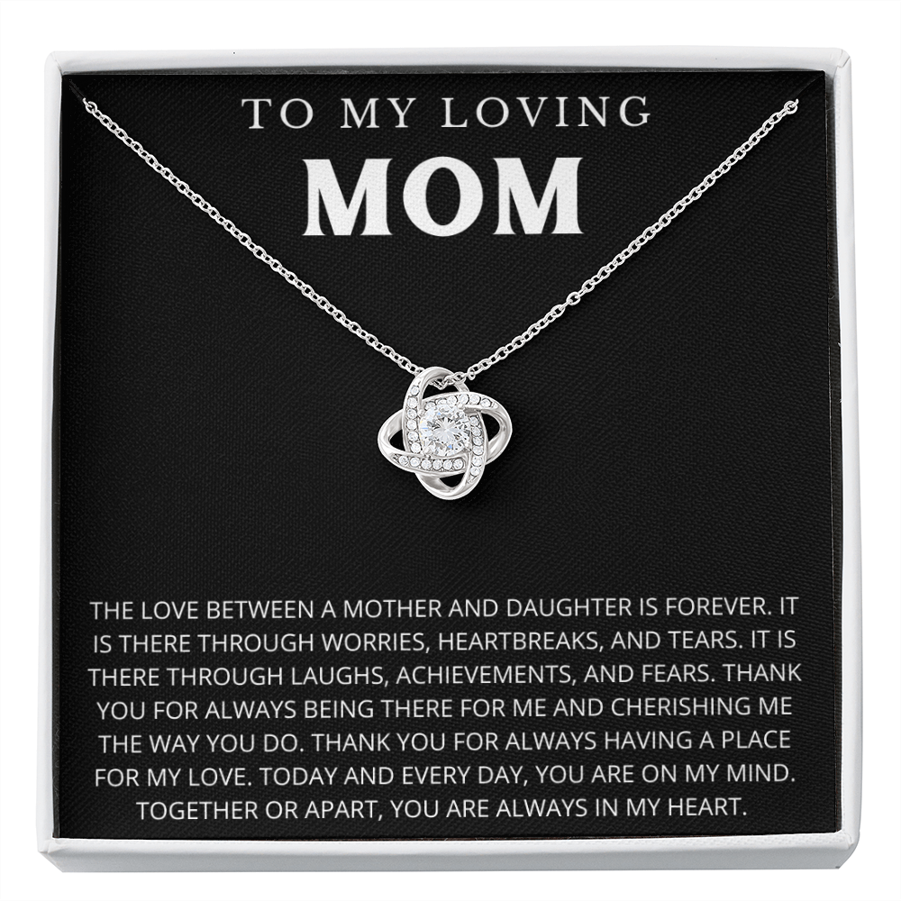 To My Mom | Mother And Daughter | Necklace